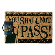 Входной коврик Pyramid International: The Lord of the Rings: Gandalf: «You Shall Not Pass!», (50719)