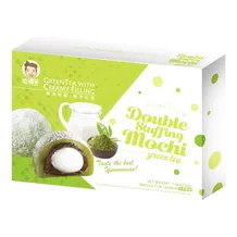Мочи Szu Shen Po: Double Stuffing Mochi: Green Tea, (54496)