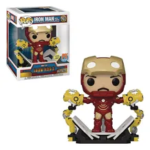 Фігурка Funko POP!: Deluxe: Marvel (Studios): Iron Man 2: Iron Man w/ Gantry (Glowing-in-the-Dark) (PX Previews Exclusive), (56772)