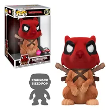 Фигурка Funko POP! Marvel: Deadpool: Squirrelpool (Flocked) (Special Edition), (58856)