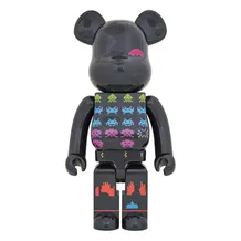 *Original* Be@rbrick: Space Invaders (1000%) (Black), (596051)