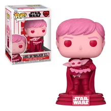 Фігурка Funko POP!: Star Wars: Luke Skywalker w/ Grogu (Valentine Editions), (60125)