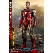 Колекційна фігура Hot Toys: Movie Masterpiece: Diecast: Marvel: Avengers: Endgame: Iron Man (Mark LXXXV) (Battle Damaged Version), (602534)