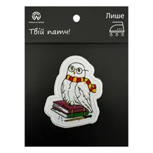 Патч Wizarding World: Harry Potter: Hedwig on Books, (6030)