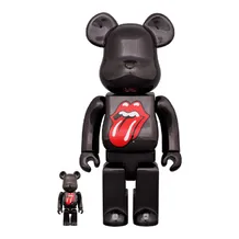 *Original* Be@rbrick: The Rolling Stones: Lips & Tongue (Set) (100% & 400%), (605609)