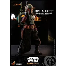 Колекційна фігура Hot Toys: Television Masterpiece: Star Wars: The Mandalorian: Boba Fett (Repaint Armor), (608796)