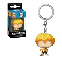 Брелок Funko Pocket POP!: Keychain: Demon Slayer: Zenitsu Agatsuma, (61375)