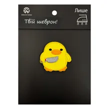 Шеврон Duck w/ Knife (Meme), (6360)
