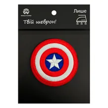 Шеврон Marvel: Avengers: Captain America: Shield, (6394)