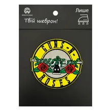 Шеврон Guns N' Roses: Logo, (6402)