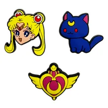 Набор джибитсов Sailor Moon: Luna and Usagi, (6427)