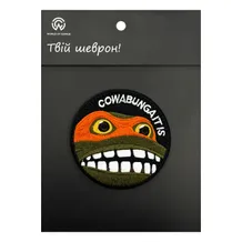 Шеврон Teenage Mutant Ninja Turtles: Raphael: «‎Cowabunga It Is», (6451)
