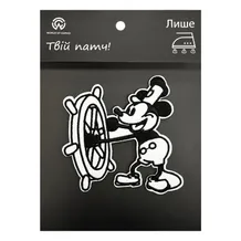Патч Disney: Mickey Mouse: Steamboat Willie: Mickey At The Helm, (6503)