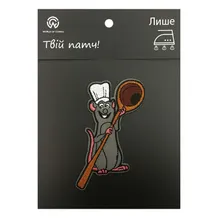 Патч Disney & Pixar: Ratatouille: Remy w/ Spoon, (6504)