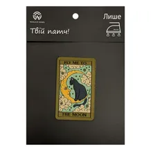 Патч The Tarot: Black Cat: «‎Fly Me To The Moon», (6540)