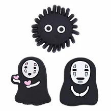 Набор джибитсов Studio Ghibli: Spirited Away: Kaonashi and Susuwatari, (6553)