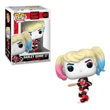 Фігурка Funko POP!: Heroes: DC: Harley Quinn: Harley Quinn w/ Bat (30th Anniversary), (65614)
