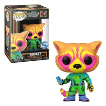 Фигурка Funko POP!: Marvel: Guardians of the Galaxy: Rocket (Black Light) (Special Edition), (71159)