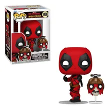 Фігурка Funko POP!: Marvel: Deadpool & Wolverine: Deadpool w/ Headpool, (79768)