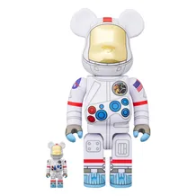 *Original* Be@rbrick: NASA: Apollo 17: Astronaut (Set) (100% & 400%), (8)