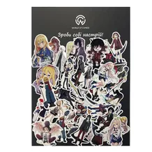 Набор стикеров Angels of Death: Zack and Rachel, (8132)
