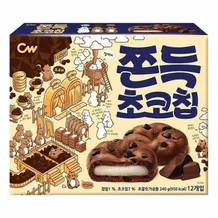 Печиво Chungwoo: Jjondeuk: Choco Chip, (8661)