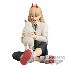 Коллекционная фигурка Banpresto: Break Time: Chainsaw Man: Power and Meowy, (883701)