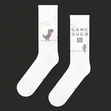 Шкарпетки CEH: The Dinosaur Game: T-Rex «Game Over» (р. 40-45), (91194)