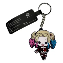 Брелок односторонний DC: The Suicide Squad: Harley Quinn (Chibi), (9134)