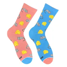 Шкарпетки Noskar: Mouse & Cheese: «Easy Cheesy» (р. 41-45), (91395)