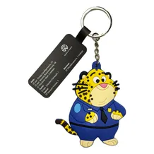 Брелок двосторонній Disney: Zootopia: Benjamin Clawhauser, (9148)
