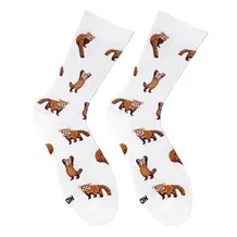 Шкарпетки Noskar: Червоні панди: «Paws Off!» (р. 36-40), (91549)