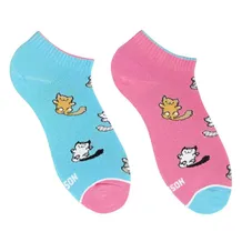 Шкарпетки Noskar: Kitten: «Мяу-Мяу / Мур-Мур» (короткі) (р. 36-40), (91567)