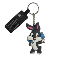 Брелок двосторонній Looney Tunes: Little Bugs Bunny, (9300)