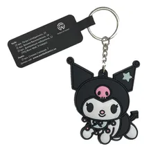 Брелок двосторонній Onegai My Melody: Kuromi, (9302)