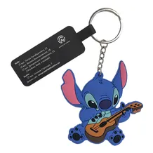 Брелок двухсторонний Disney: Lilo & Stitch: Stitch w/ Ukulele, (9394)