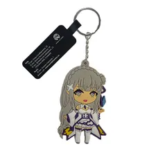 Брелок двухсторонний Re: Zerо: Emilia, (9426)
