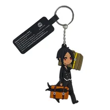 Брелок двосторонній Black Butler: Sebastian w/ Suitcases, (9434)