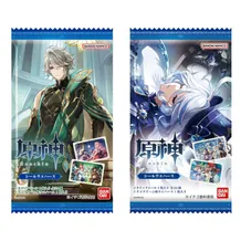 Вафли с коллекционной карточкой Bandai: Genshin Impact, (958758)