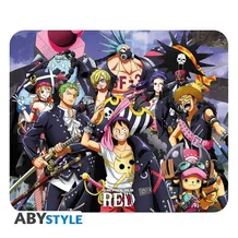 Коврик для мыши ABYstyle: One Piece: Red: Straw Hat Crew, (99888)