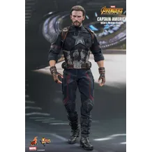 Коллекционная фигура Hot Toys: Captain America: Movie Promo, (86054)