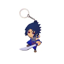 Брелок двухсторонний Naruto: Sasuke Uchiha, (10053)