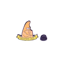 Металлический значок (пин) SpongeBob SquarePants: Patrick (Freeform jazz), (10542)