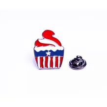 Металевий значок (пін) Marvel: CapCake, (10968)