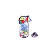 Металлический значок (пин) Pina Colada (2), (11208)