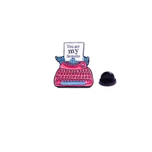 Металлический значок (пин) Typewriter: You are my Favorite, (11209)