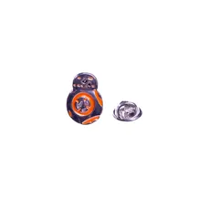 Металевий значок (пін) Star Wars: BB-8 (small, silver), (11329)