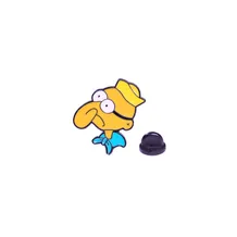 Металлический значок (пин) SpongeBob: Очкарик, (11373)