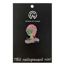 Металлический значок (пин) Pretty Creepy, (11438)