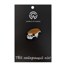 Металевий значок (пін) Panda-Roll, (11506)
